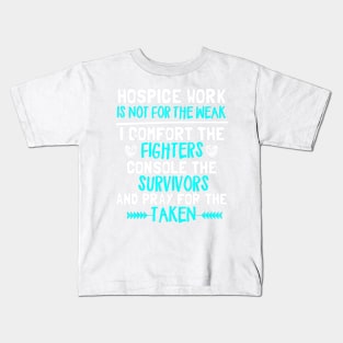 Hospice Work Cute Hospice Doctor Nurse Shirt Kids T-Shirt